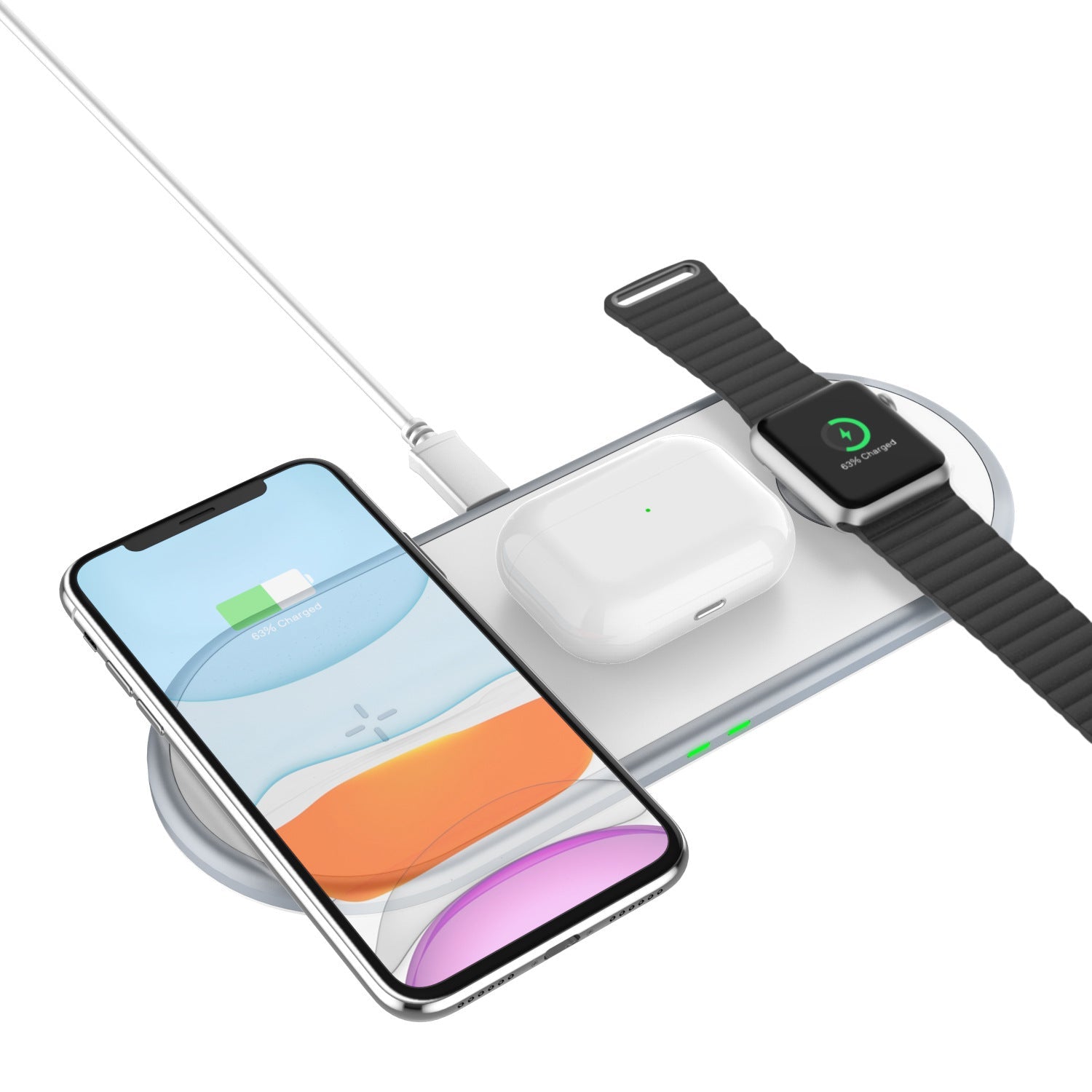 3 in 1 Wireless Charger - Zambeel