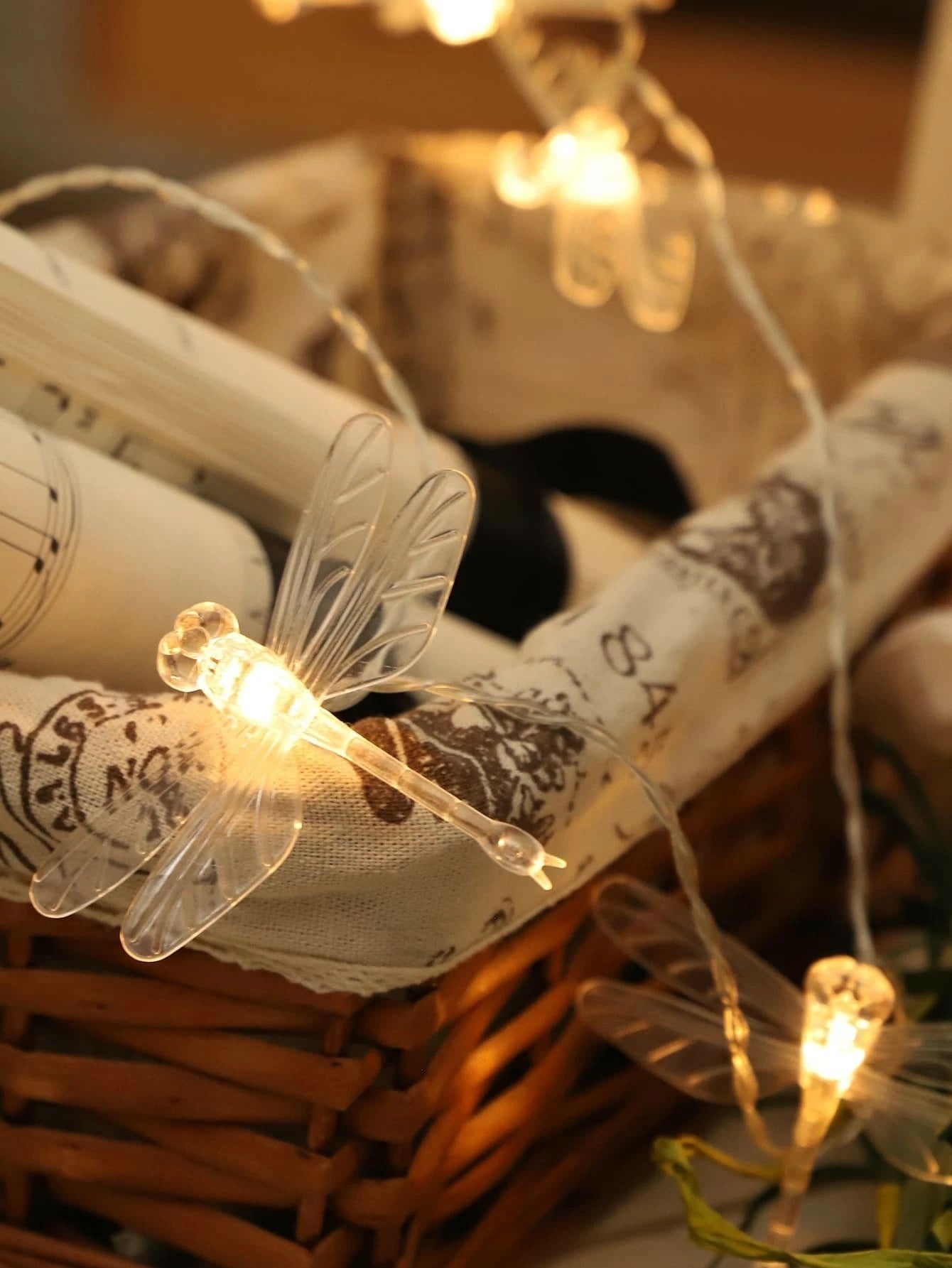 3 Meters 20 Lights Butterfly Christmas Decoration Light String - Zambeel