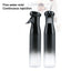 300ml Empty Spray Bottle Mist Continuous Spray Water Bottle for Hair Styling Plants Cleaning - Zambeel