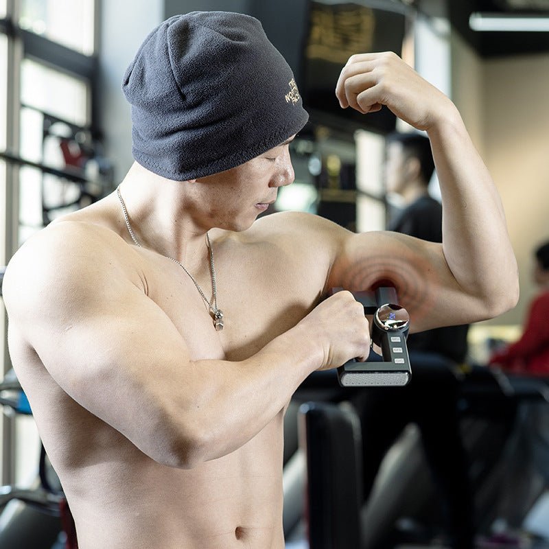 32 Gear Electric Massage Gun Deep Tissue Vibration Heating Muscle Massager - Zambeel