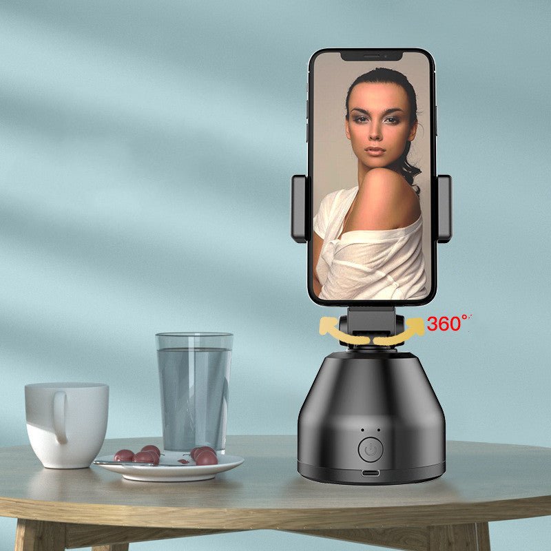 360 - Degree Object Tracking Bracket Smart Phone Live Broadcast PTZ Face Recognition New Mobile Phone Live Broadcast Bracket - Zambeel