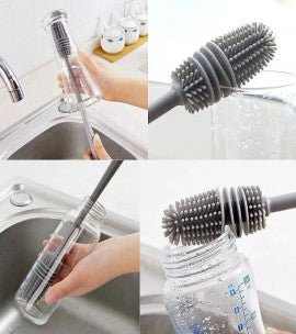 360° Flex Silicone Bottle Cleaner - Zambeel