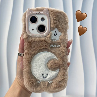 3D Furry Cartoon Phone Cases - Zambeel
