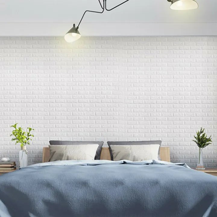 3D Self - Adhesive Foam Brick Wall Sticker - Zambeel