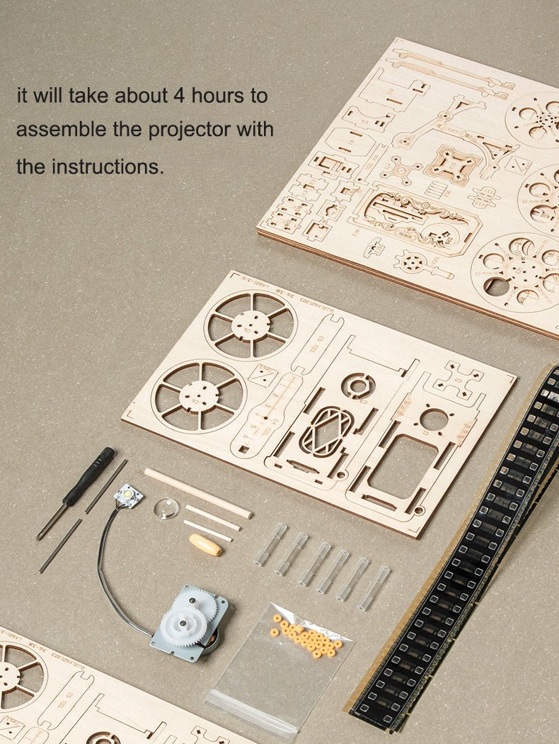 3D Wooden Puzzle Model Children's Toys - Zambeel