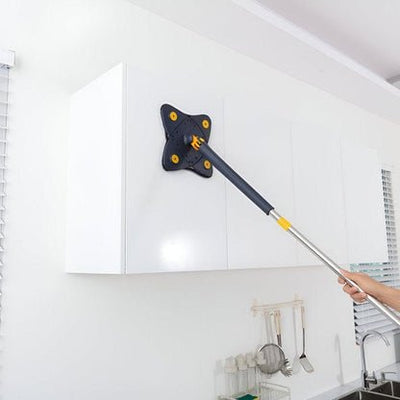 4 - Leaf Clover Twist Water Auto Squeezes Mop - Zambeel