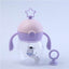499 Spring and Summer Tritan Material Infant High - End Cup Antenna Baby Straw Cup Learn To Drink Cup Anti - Fall - Zambeel