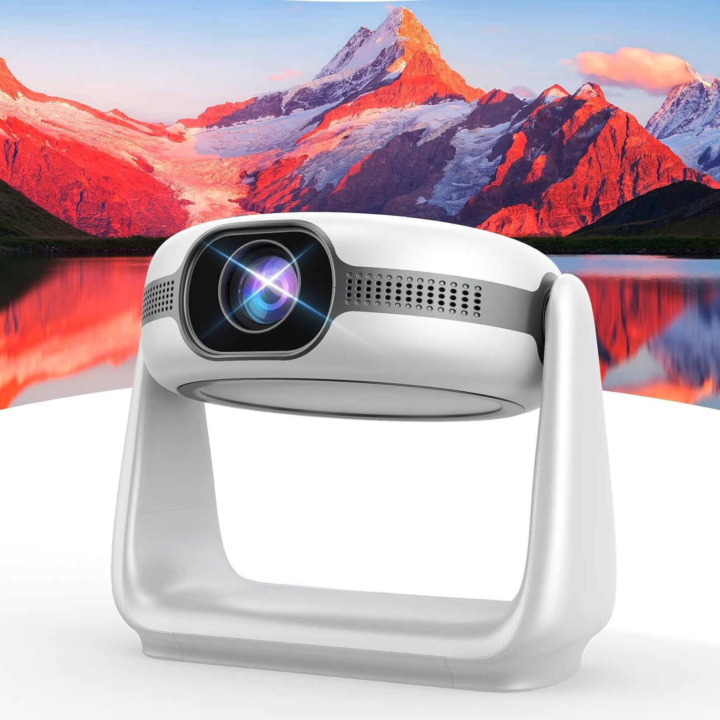 4K Mini Projector © - Zambeel