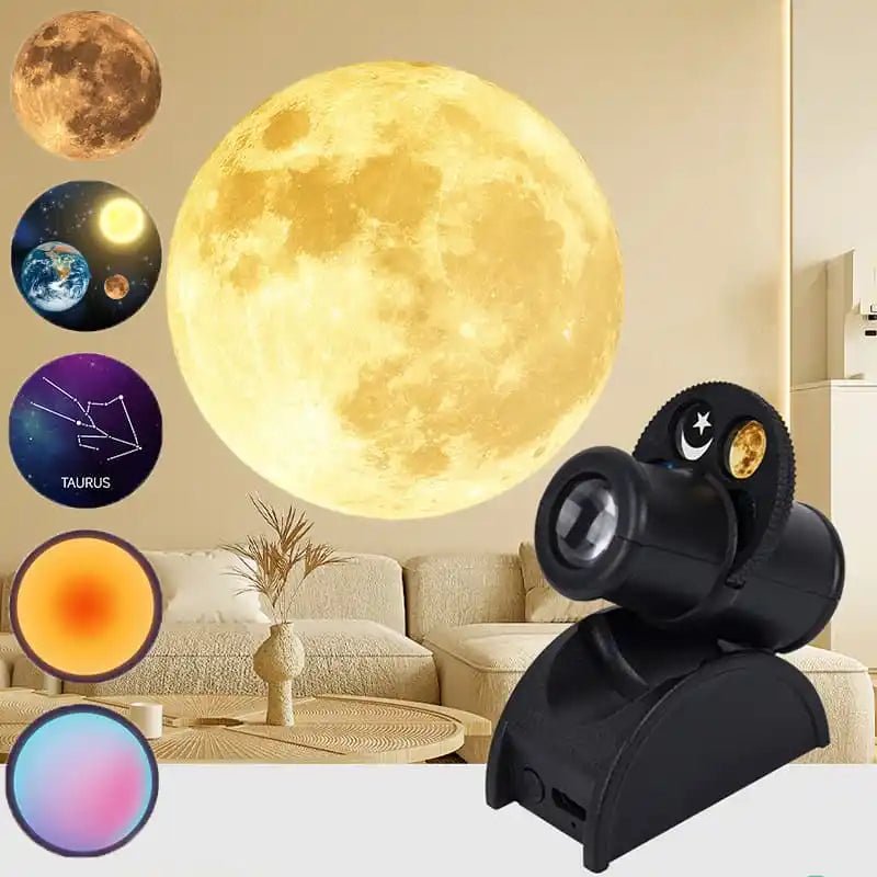 4K Ultra HD Projection Lamp with Film Slides - Zambeel