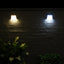 4pcs Solar Lamp Fence Wall Lamp Outdoor Waterproof Home Decoration Lighting Garden Wall Lamp - Zambeel