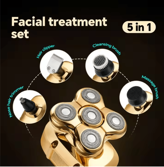 5 - in - 1 Professional Men’s Shaver - Zambeel