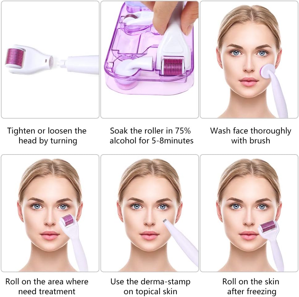 6 - in - 1 Derma Roller System - Zambeel