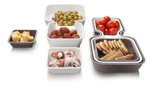 6 - Piece Stackable Trays Set - Zambeel