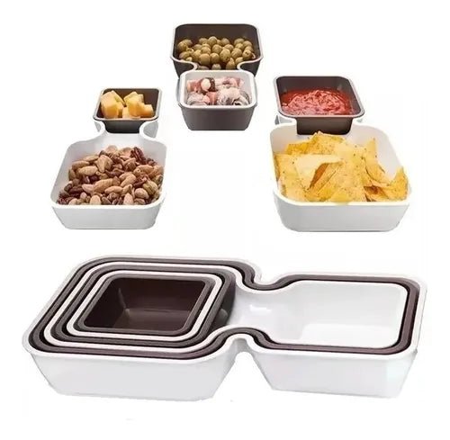 6 - Piece Stackable Trays Set - Zambeel