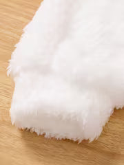 Kids Furry Love Hoodie & Holographic Pants Set