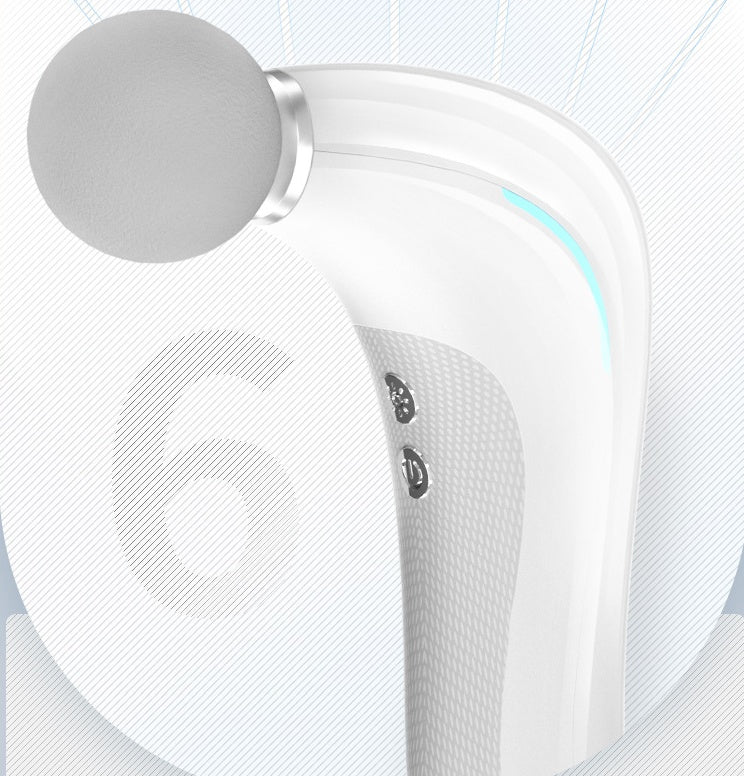 مسدس تدليك كهربائي، مسدس عضلي، جهاز تدليك للجسم والكتف والرقبة، مسدس لفافة LCD صغير، مسدس تدليك عميق للأنسجة، مسدس لياقة بدنية محمول للوجه