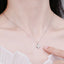925 Sterling Silver Simple Temperament Clavicle Necklace - Zambeel