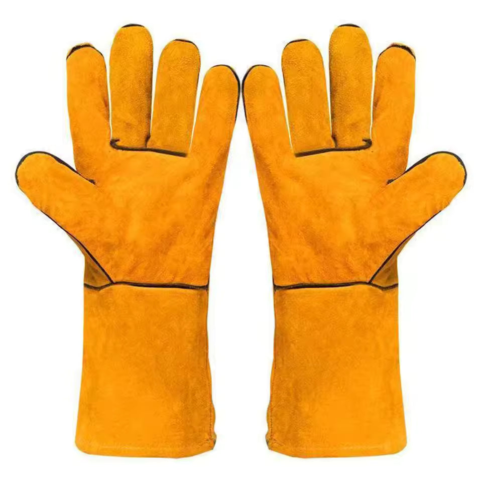 Scratch Protection Leather Gloves