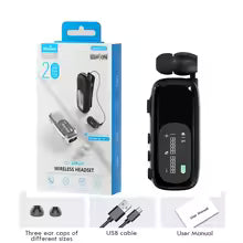 Clip-On Wireless Headset