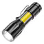 Rechargeable COB LED Mini Flashlight