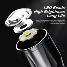 Rechargeable COB LED Mini Flashlight