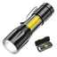 Rechargeable COB LED Mini Flashlight