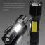 Rechargeable COB LED Mini Flashlight