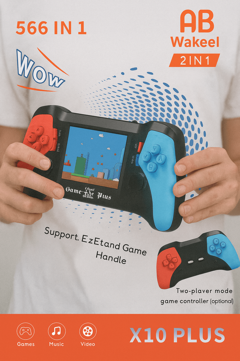 AB Wakeel - 2 - in - 1 Handheld Game - Zambeel