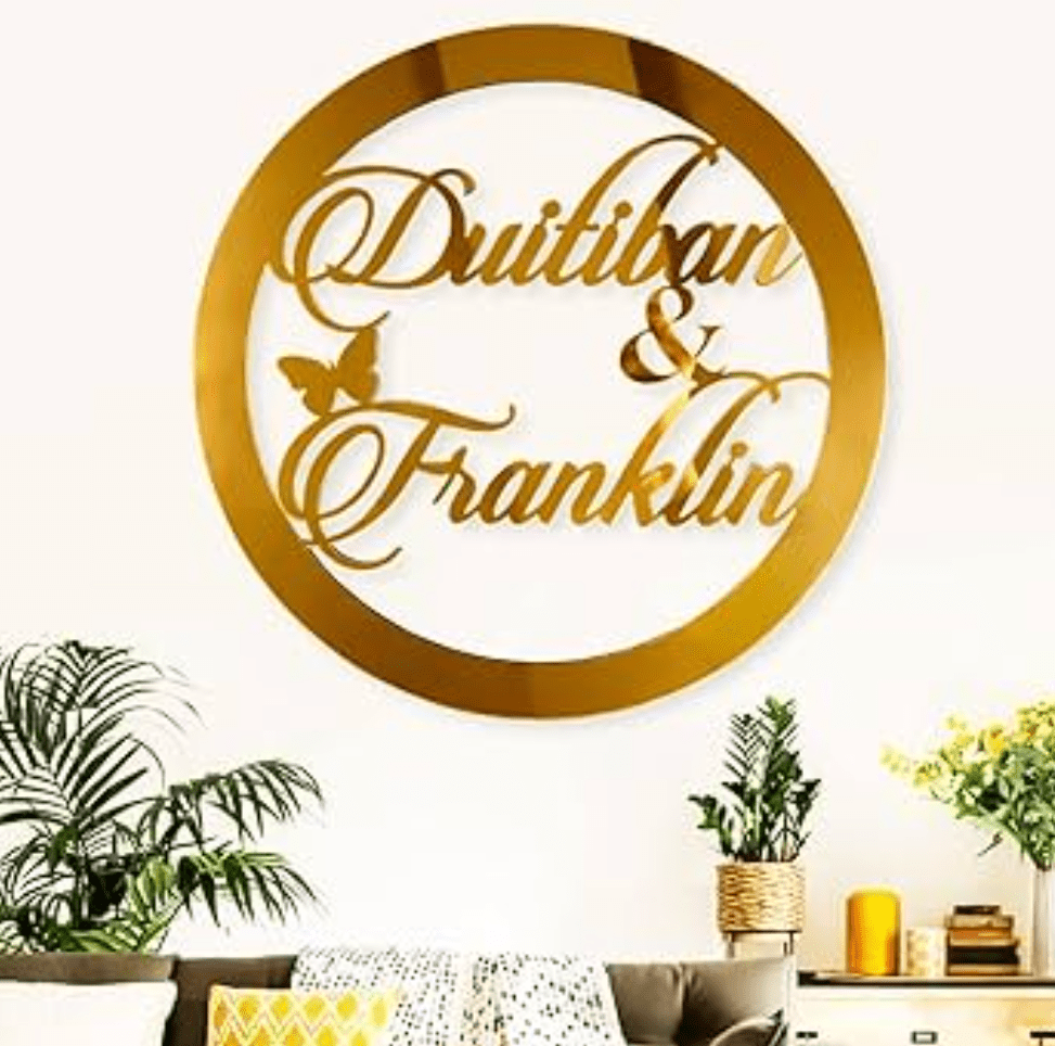 Acrylic Monogram Alphabet For Gift - Zambeel