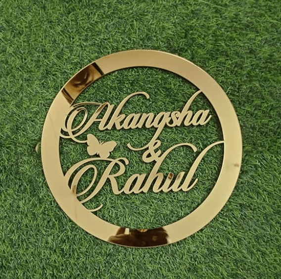 Acrylic Monogram Alphabet For Gift - Zambeel