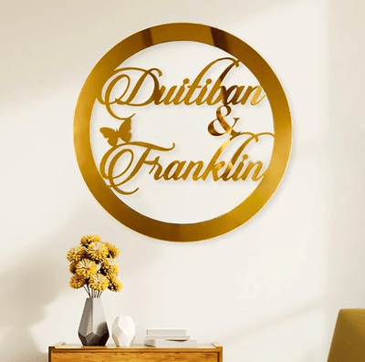 Acrylic Monogram Alphabet For Gift - Zambeel