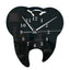 Acrylic Tooth Shape Wall Clock Living Room Office Custom Quartz Mute Clock - Zambeel