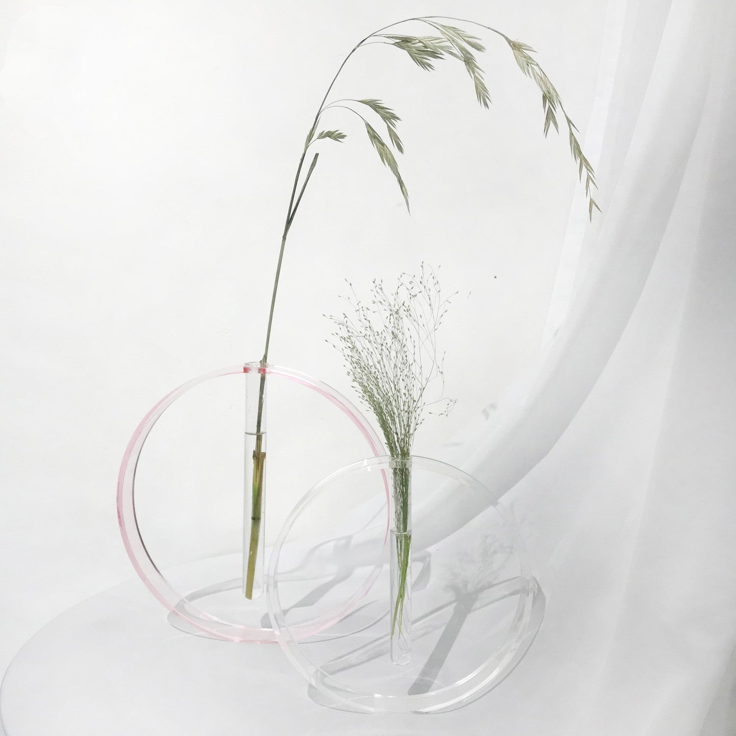 Acrylic Transparent Test Tube Vase Simple Decoration Ornaments - Zambeel