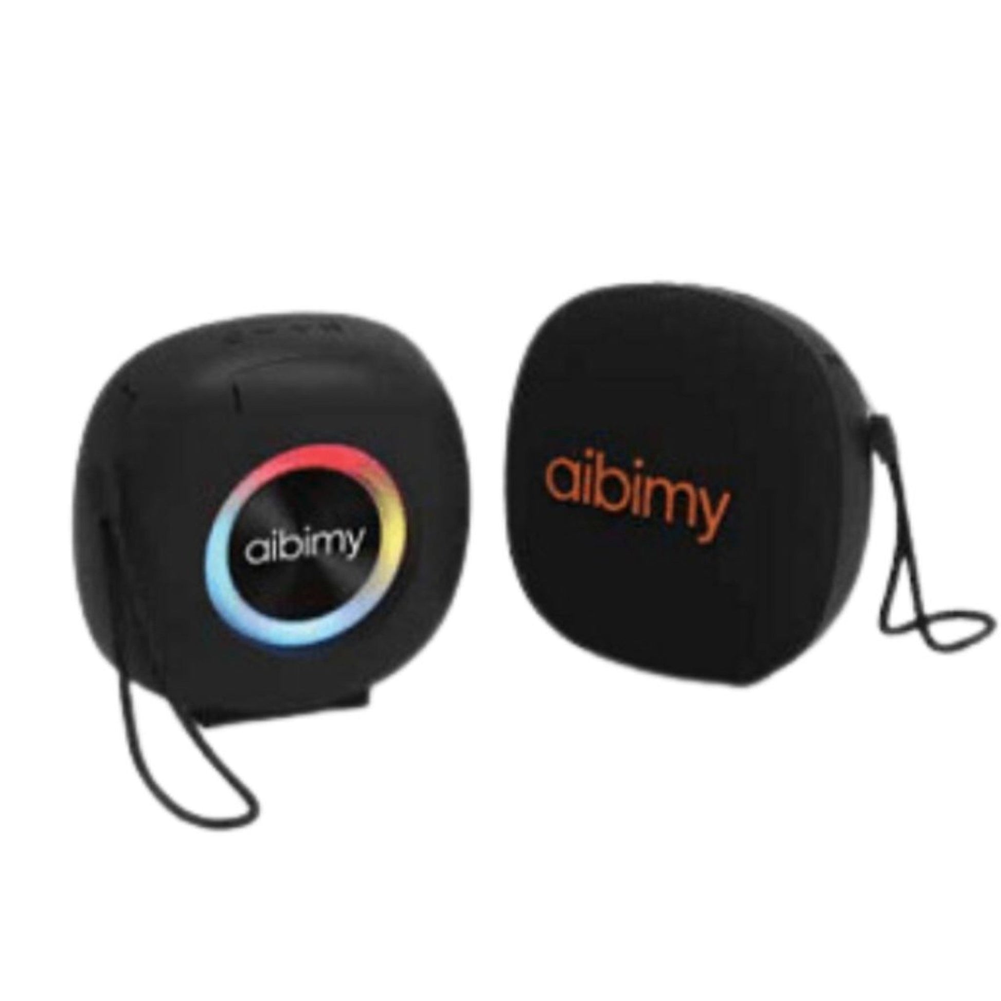 Aibimy - Waterproof Bluetooth Speaker with RGB Ring Light - Zambeel