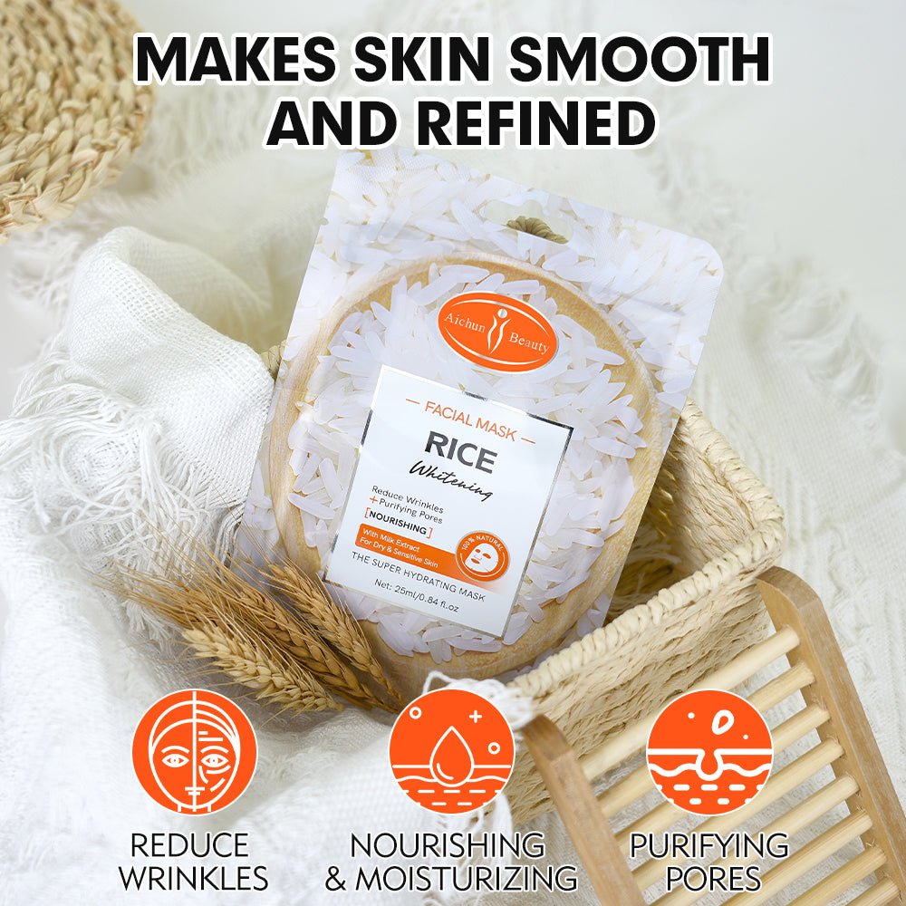 Aichun Beauty - Rice Whitening Facial Mask (Original) - Zambeel