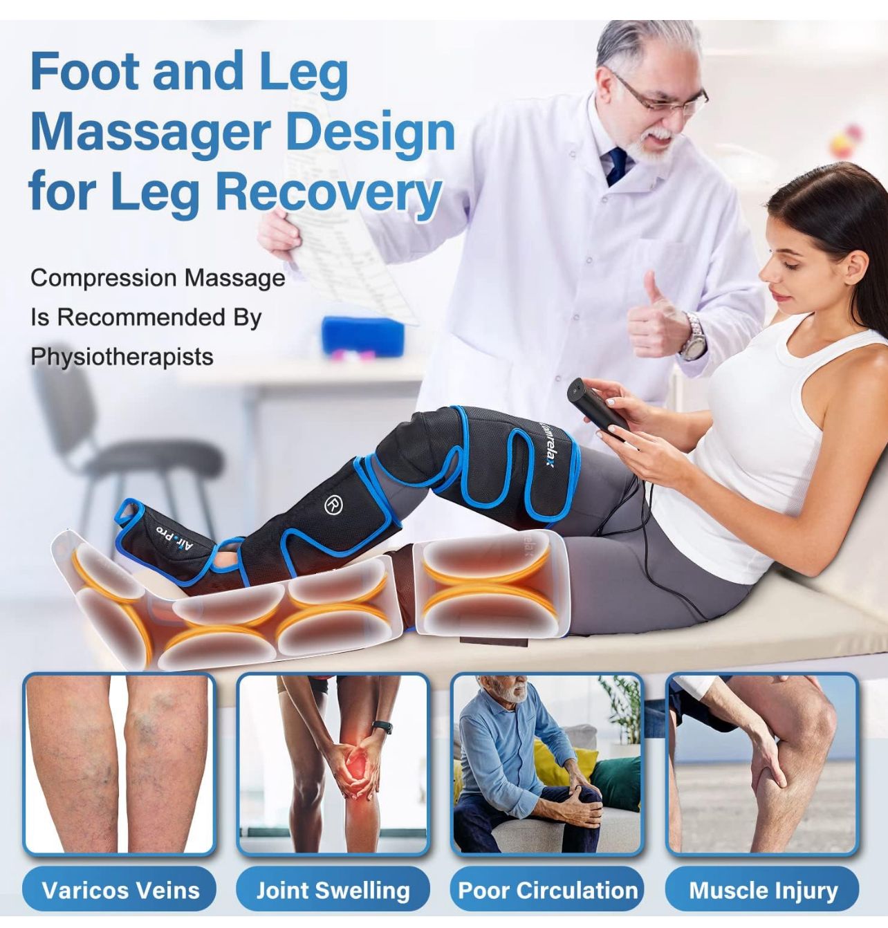 Air Compression Leg Massager © - Zambeel