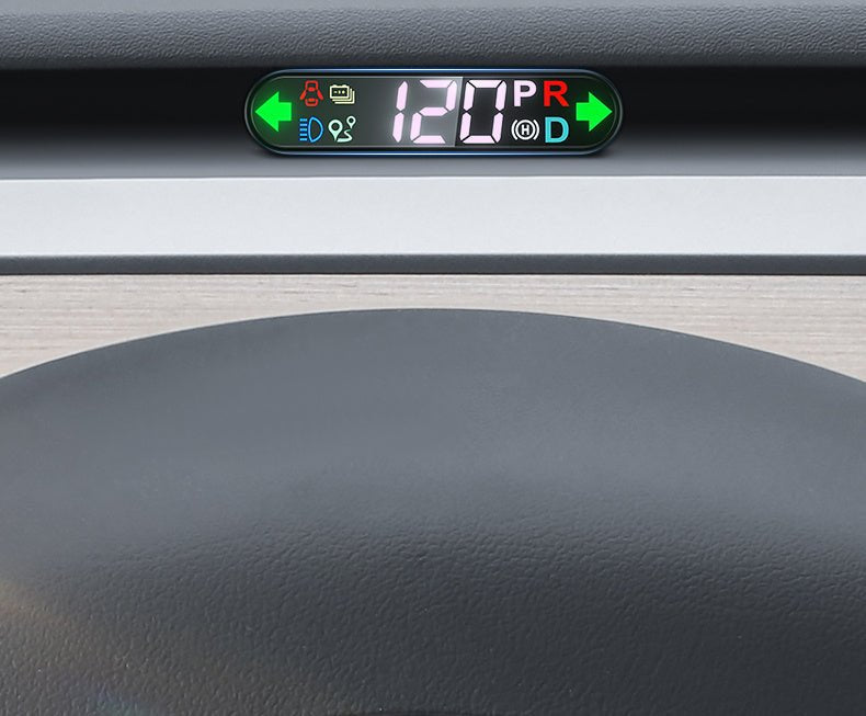 Air Meter Speed Sub - screen Instrument Panel Heads Up Display - Zambeel