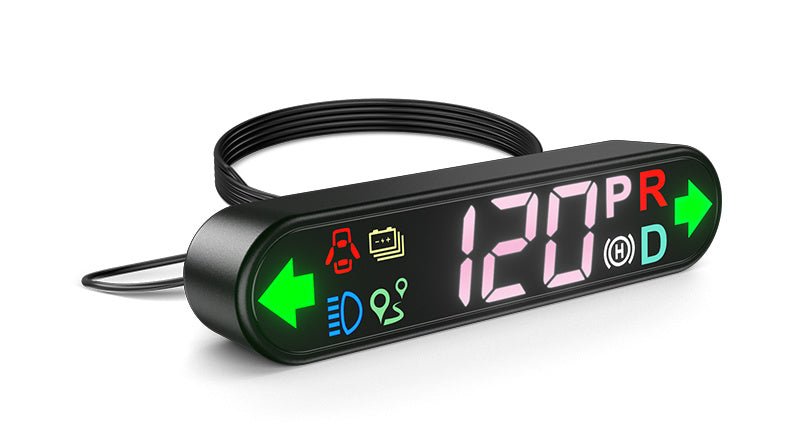 Air Meter Speed Sub - screen Instrument Panel Heads Up Display - Zambeel