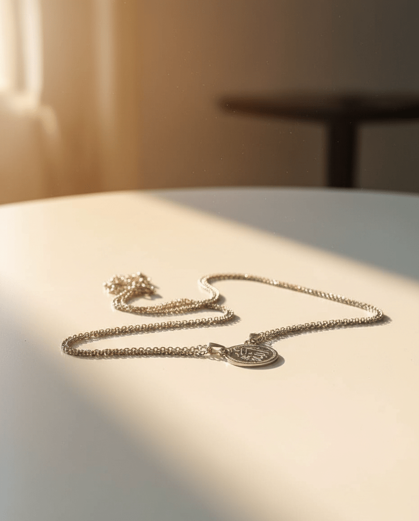 Allah Calligraphic Pendant Necklace - Zambeel