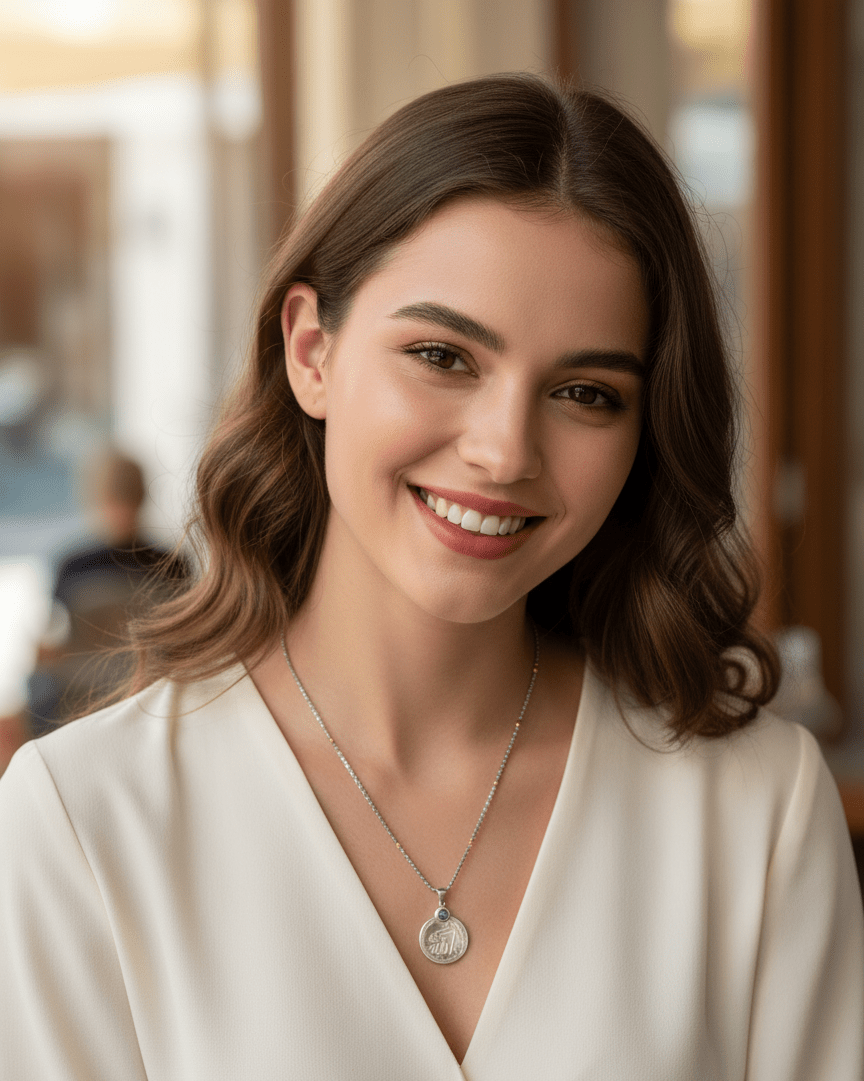 Allah Calligraphic Pendant Necklace - Zambeel