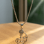 Allah Calligraphy Pendant Necklace - Zambeel