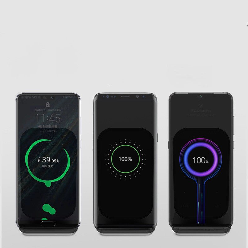 Aluminum Alloy QI Fast Charging 15W Wireless Charger Mobile Phone Holder - Zambeel