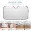 Aluminum Foil Car Windshield Sun Visor - Zambeel
