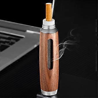 Anti - Scald Wooden Ashtray Container - Zambeel