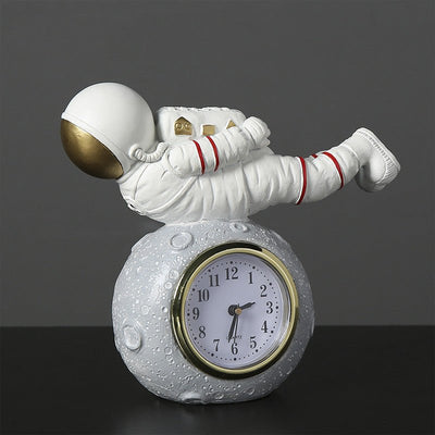 Astronaut Creative Children''s Room Bookcase Desktop Astronaut Clock Trinket Boy''s Bedroom Bedside Decoration - Zambeel