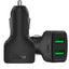 AUKEY Universal Mini Car Charger 2USB Car - Charger Auto Charger Mobile Phone Cell Phone Charging Adapter - Zambeel