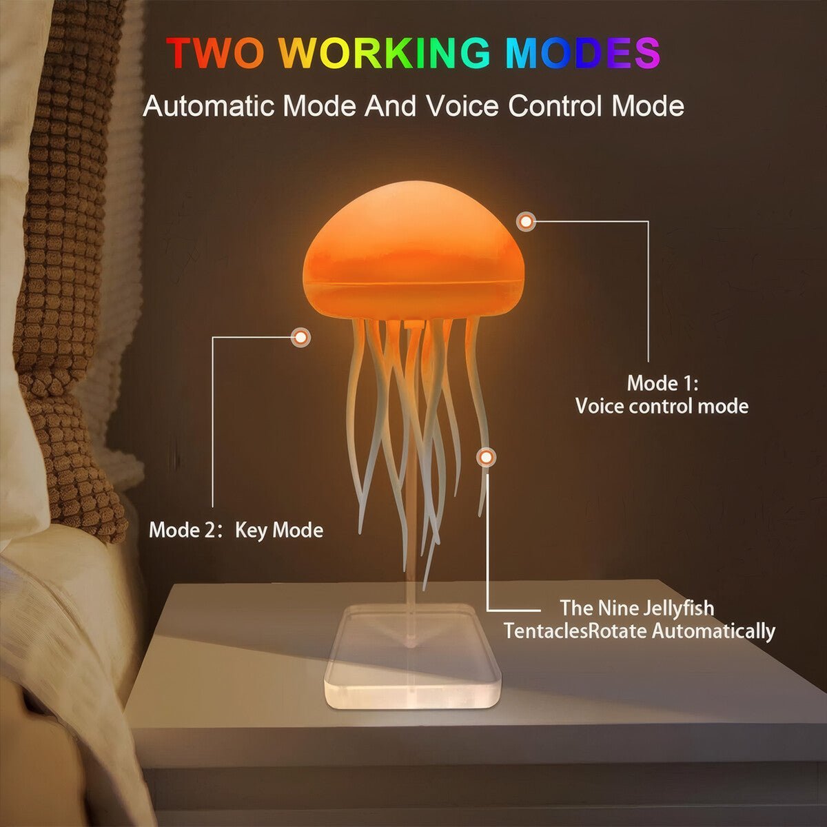 Aurora - Jellyfish Lamp - Zambeel