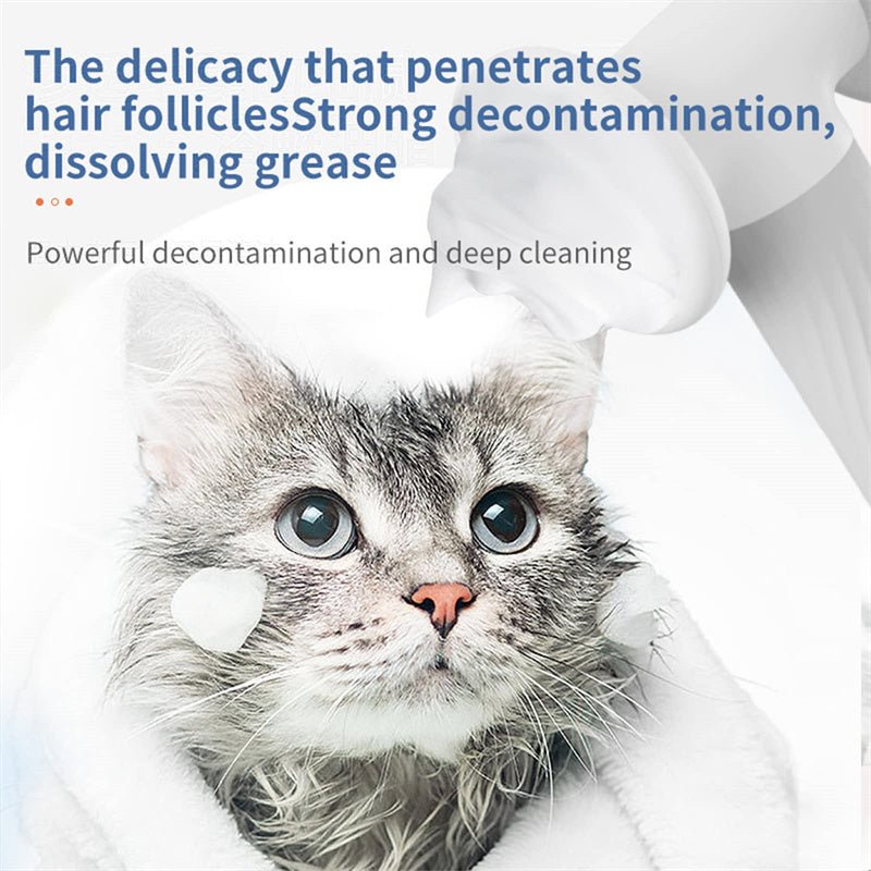 Automatic Foaming Dog Cat Bath Brush Dog Shampoo Brush With Soap Dispenser Electric Pet Grooming Massage Brush Pet Bath Brush Scrubber Comb For Dog Cat Pet Products - Zambeel