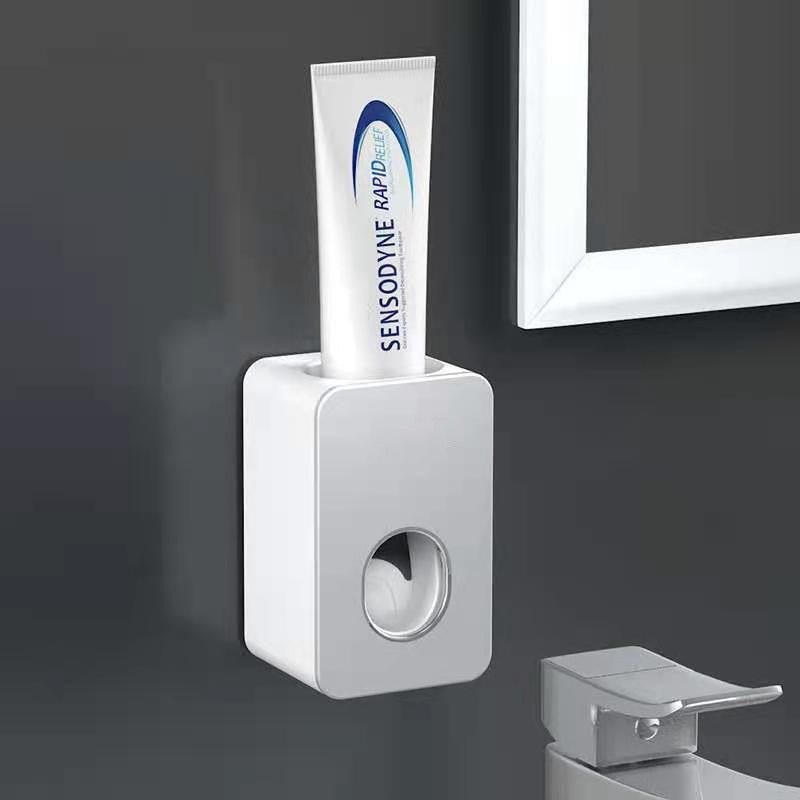 Automatic Toothpaste Dispenser Wall - mounted Punch - free - Zambeel