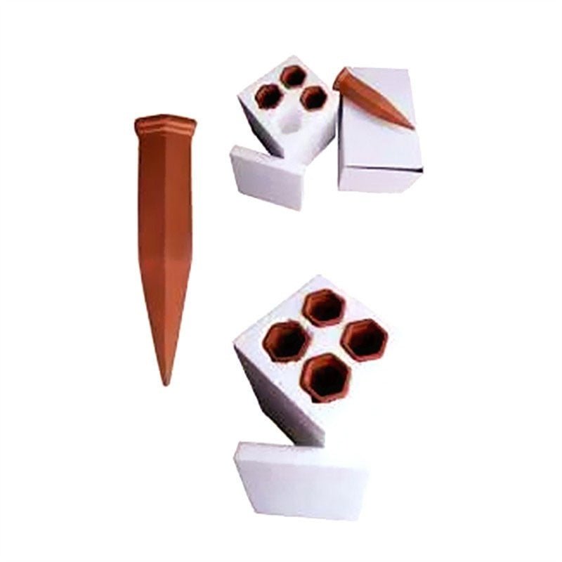 Automatic Watering Garden Tools Lazy Red Pottery Drainer - Zambeel